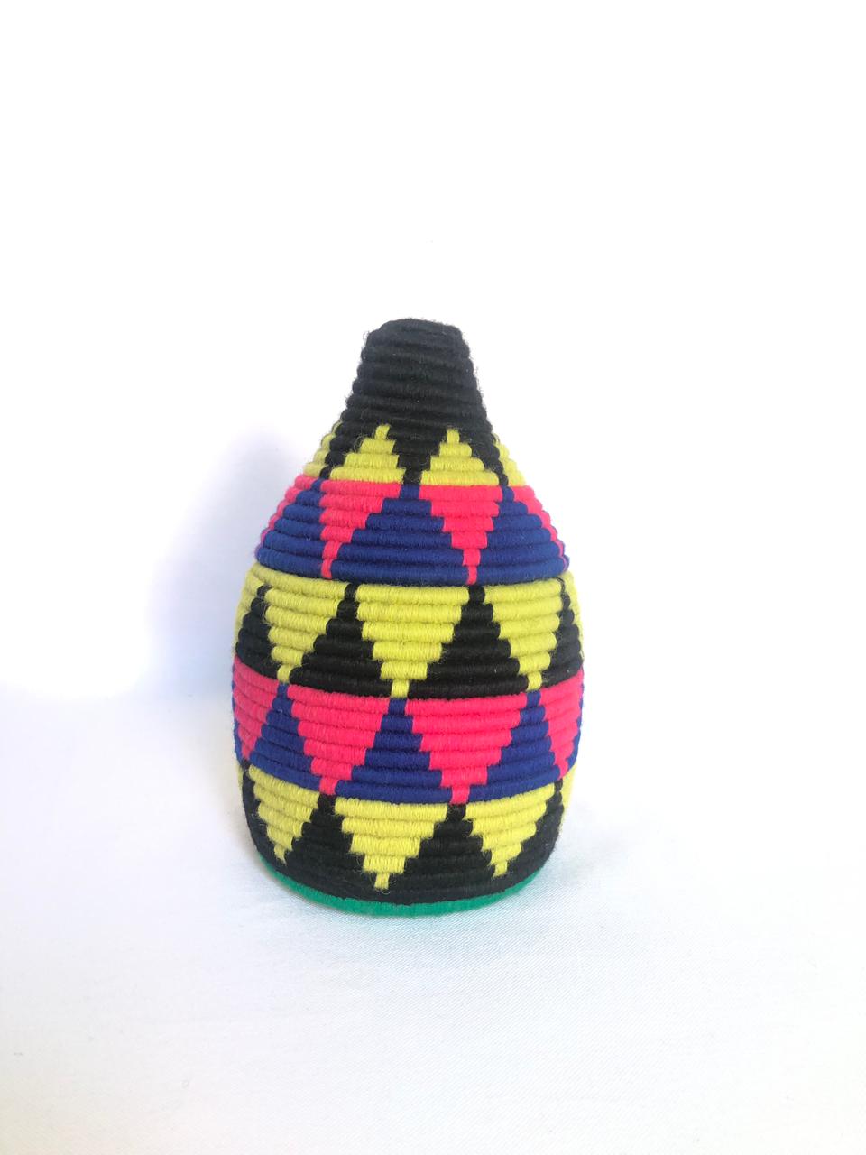 CozyBoho™ Moroccan Berber Handwoven Basket B003