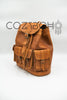 Load image into Gallery viewer, CozyBoho™ Cognac Leather Rucksack