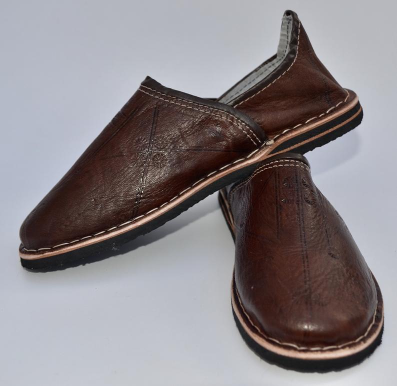 Moroccan Babouche Shoes Mens Womens Moroccan Slippers