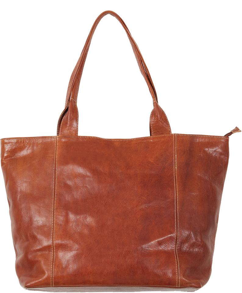 CozyBoho™ Moroccan Large Leather Tote Bag