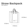 CozyBoho™ Handmade Straw Backpack
